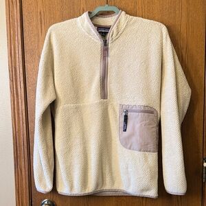 Patagonia Re-Tool Half Zip Pullover Natural